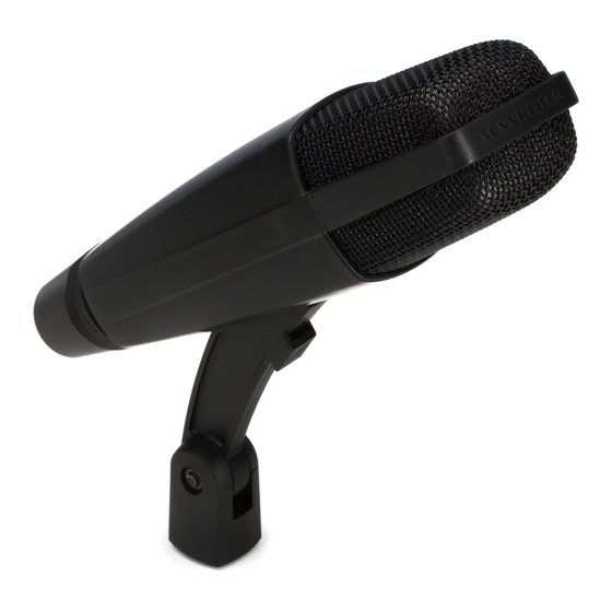 Sennheiser MD 421 Bedienungsanleitung