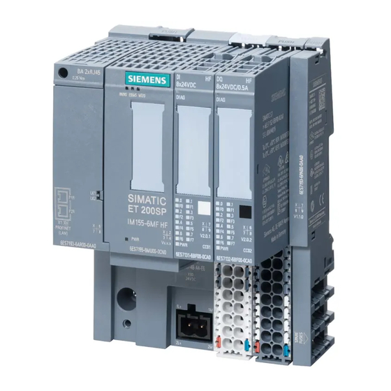 Siemens ET 200 SP Handbuch