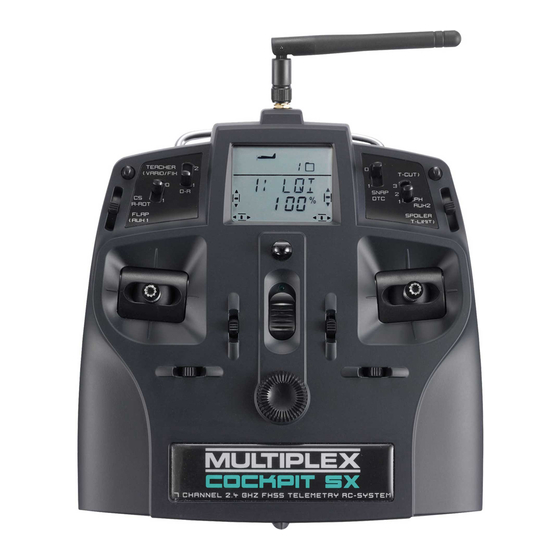Multiplex COCKPIT SX Ergänzung