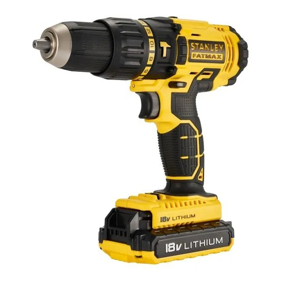 Stanley FATMAX SFMCD626D2S Bersetzt Von Den Originalanweisungen