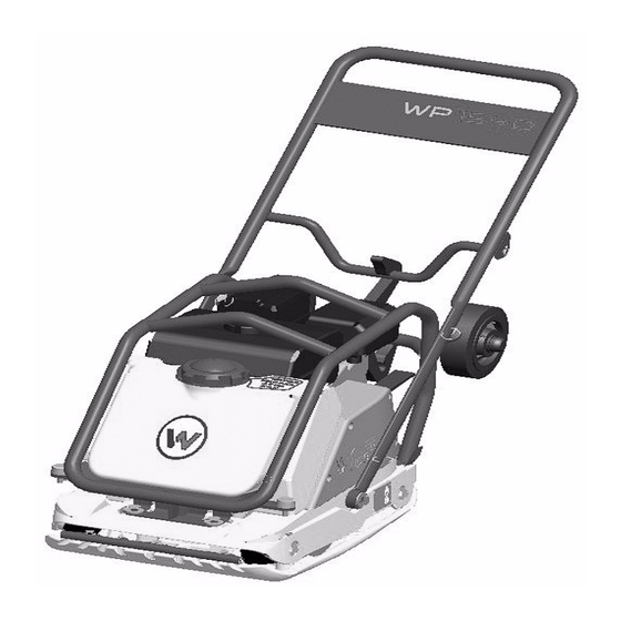 Wacker Neuson WP 1540W Betriebsanleitung