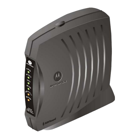 Motorola SB5100 Benutzerhandbuch