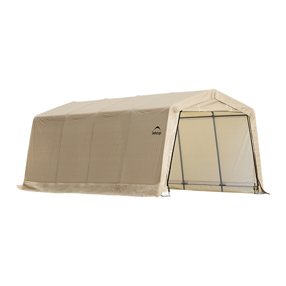 ShelterLogic Autozelt 1020 Anleitung