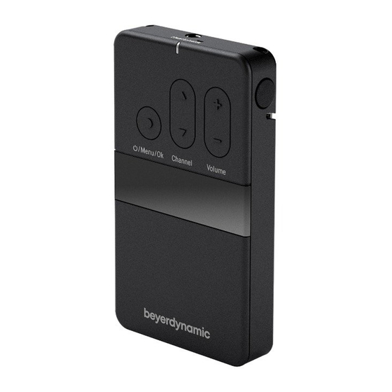 Beyerdynamic UNITE RP Kurzanleitung