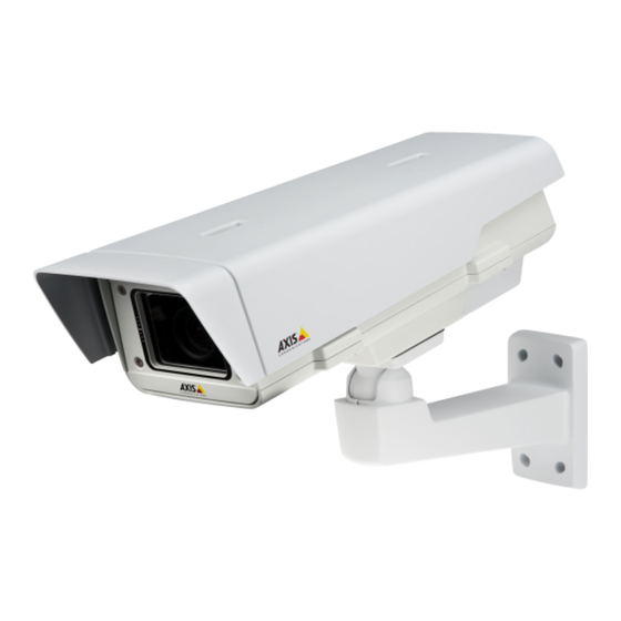 Axis Q1614–E Installationsanleitung