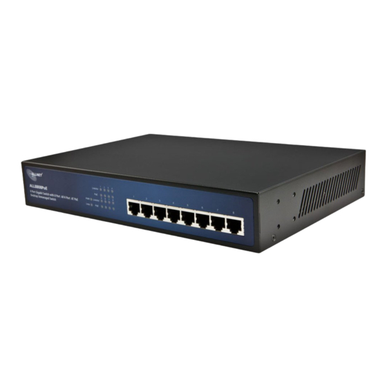 Allnet ALL8808PoE Benutzerhandbuch