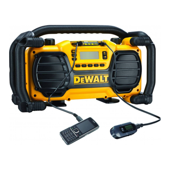 DeWalt DC013 Betriebsanleitung