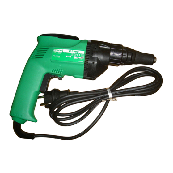 Hitachi W 6VB Bedienungsanleitung