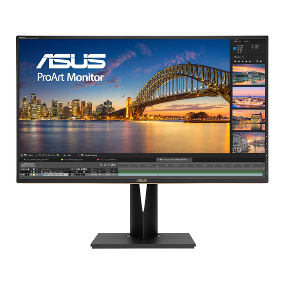 Asus PA329C serie Bedienungsanleitung