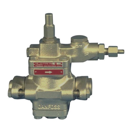 Danfoss PMFH-Serie Bedienungsanleitung