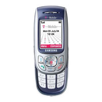 Samsung SGH-E820 Bedienungsanleitung