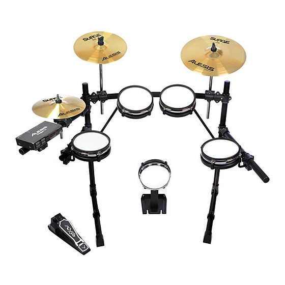 Alesis USBPro Drum Kit Aufbauanleitung