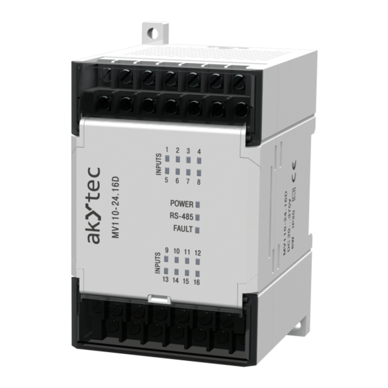 Akytec MV110-16DN Bedienungsanleitung