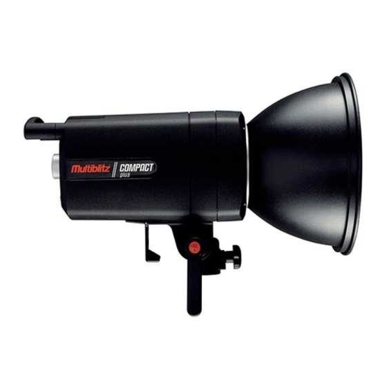 Multiblitz Compact Plus MK II 200 Ws Bedienungsanleitung