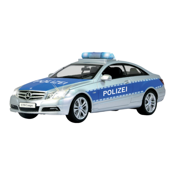 Jamara Mercedes-Benz E 350 Coupe Polizei Gebrauchsanleitung