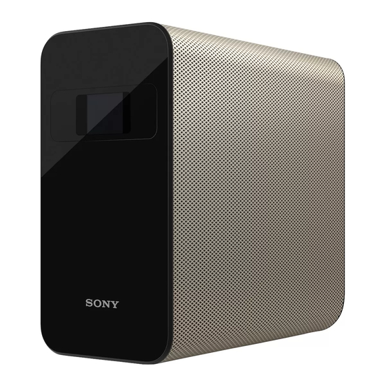 Sony Xperia Touch G1109 Bedienungsanleitung
