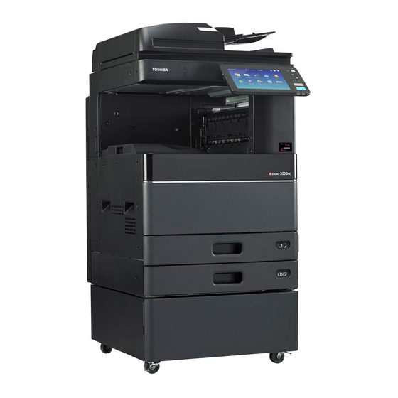 Toshiba e-studio 2000ac Anleitung