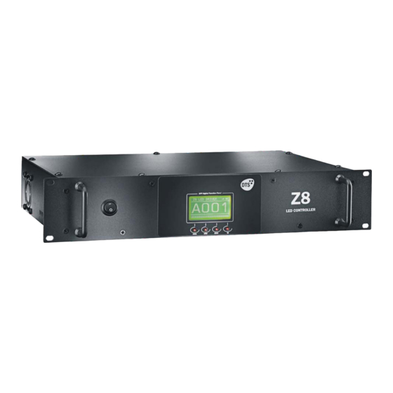DTS Z8 LED Controller Bedienungsanleitung