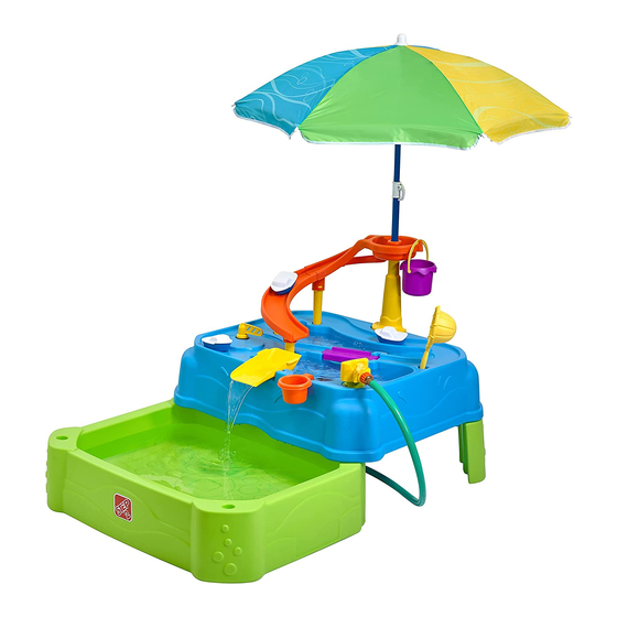 Step2 WATERPARK WONDERS TWO-TIER WATER TABLE Montageanleitung