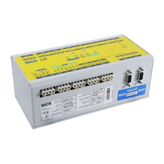 SICK LSI 101 Technische Beschreibung