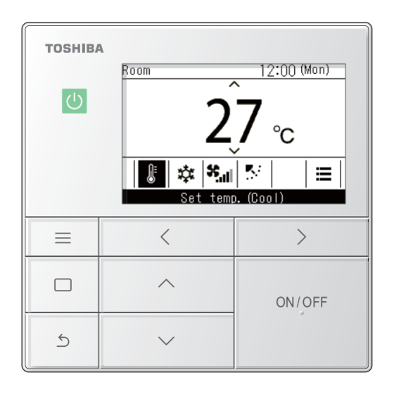 Toshiba RBC-AWSU52-E Installationshandbuch
