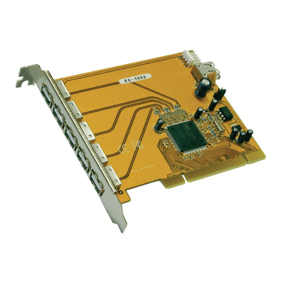 Exsys EX-1066 Bedienungsanleitung