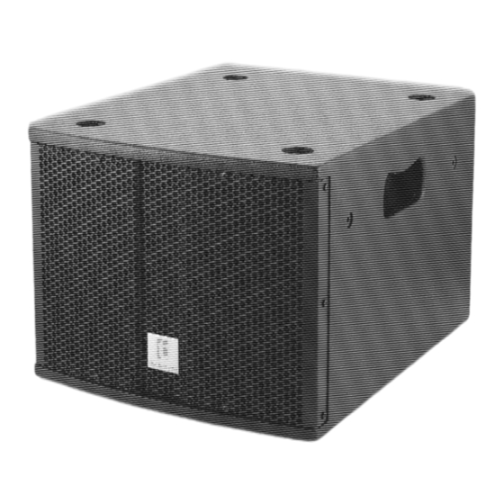 The box Achat 108 Sub WH Bedienungsanleitung