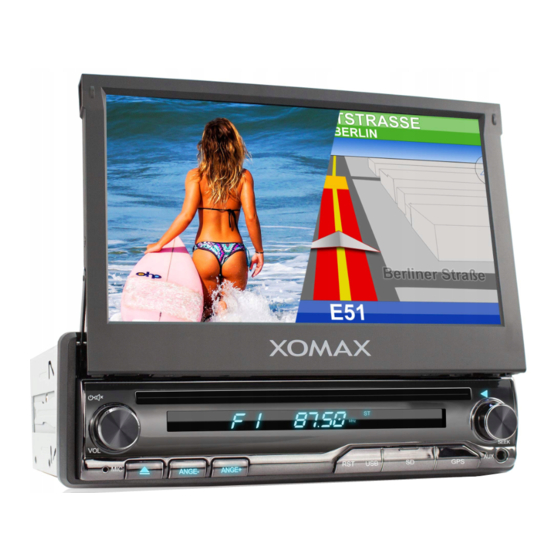 Xomax XM-DN776 Bedienungsanleitung