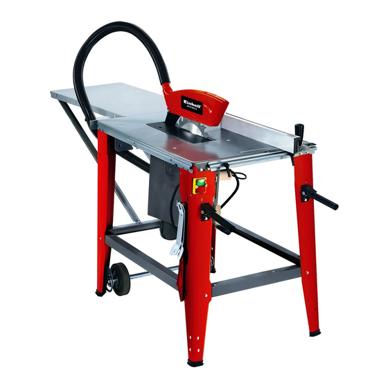EINHELL RT-TS 2031 U Bedienungsanleitung