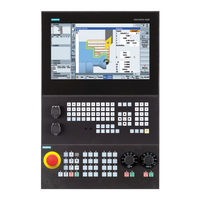 Siemens 840D sl Handbuch