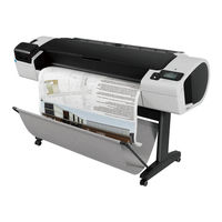 Hp DESIGNJET T790 Bedienungsanleitung