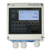 Endress+Hauser EngyCal RA33 Betriebsanleitung