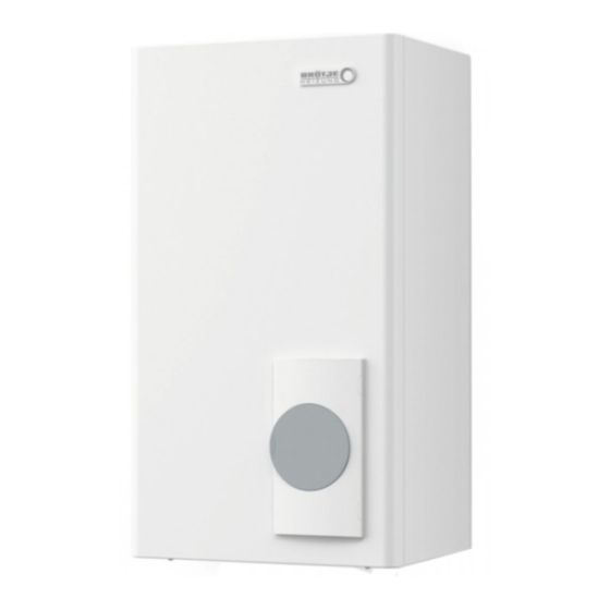 Brötje Gas Brennwertgerät Wgb Evo 15 H Ecotherm Plus BROTJE ECOTHERM PLUS WGB 2N.15 INSTALLATIONSANLEITUNG Pdf-Herunterladen