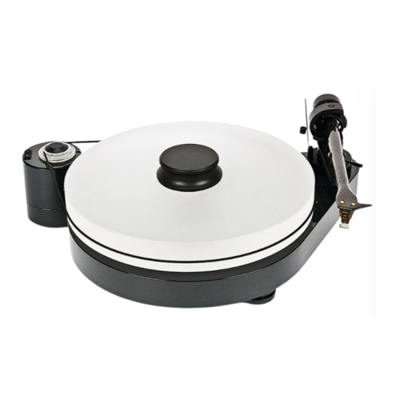 Pro-Ject Audio Systems RPM 9.1 SuperPack 1 Bedienungsanleitung