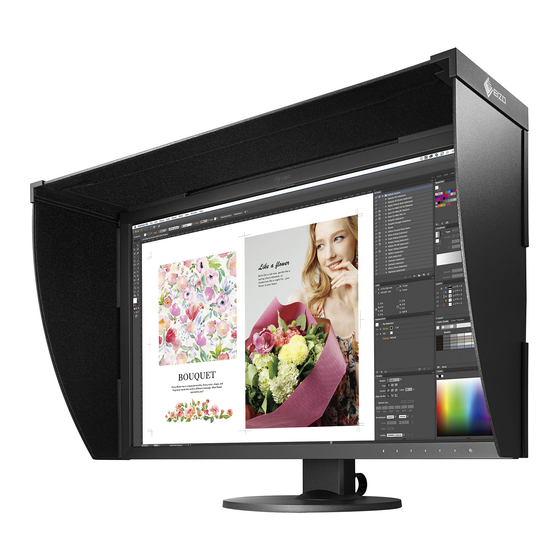 Eizo ColorEdge CG2730 Installationsanleitung
