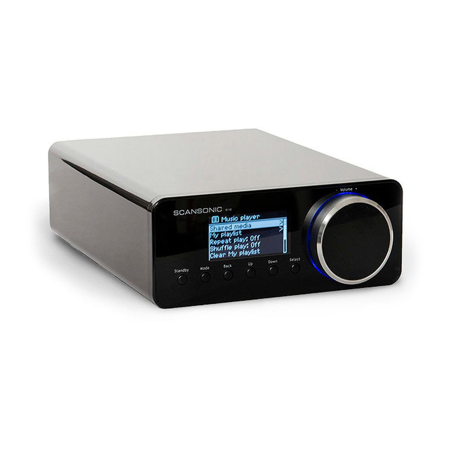 Scansonic R110 Bedienungsanleitung