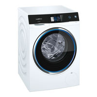 Siemens WM14U840EU Gebrauchs- Und Aufstellanleitung
