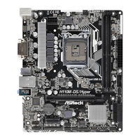 ASROCK H110M-DS/Hyper Handbuch