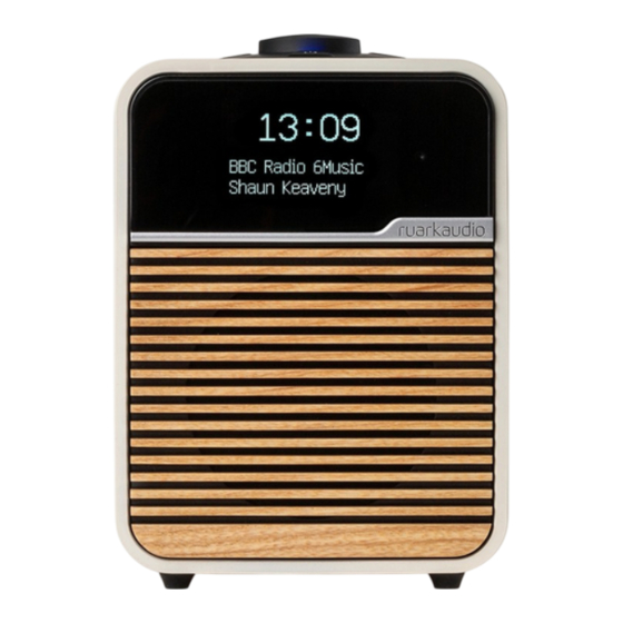 RuarkAudio R1 mk4 Schnellstartanleitung