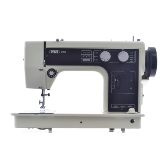 Pfaff 204 Bedienungsanleitung