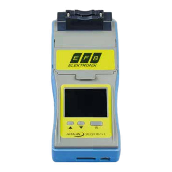 INFRALAN Splicer HS15 Bedienungsanleitung