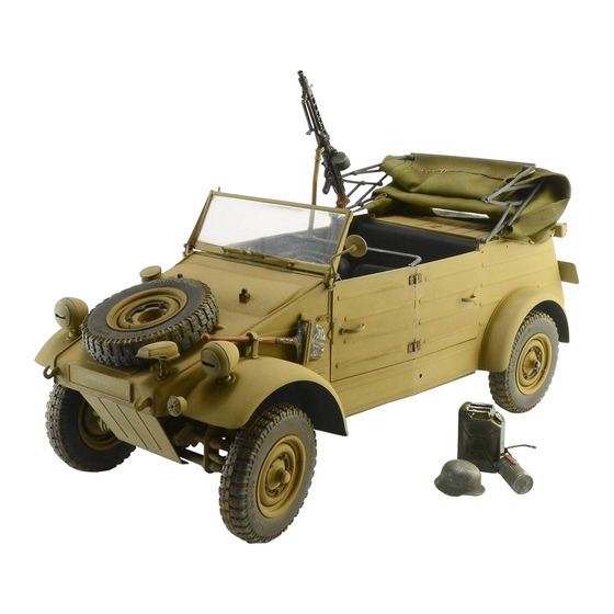 Italeri 7405 Kdf. 1 Typ 82 Kübelwagen Montageanleitung