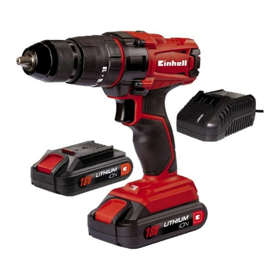 EINHELL TC-CD 18-2 Li-i Originalbetriebsanleitung