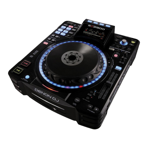 Denon DN-SC2900 Bedienungsanleitung