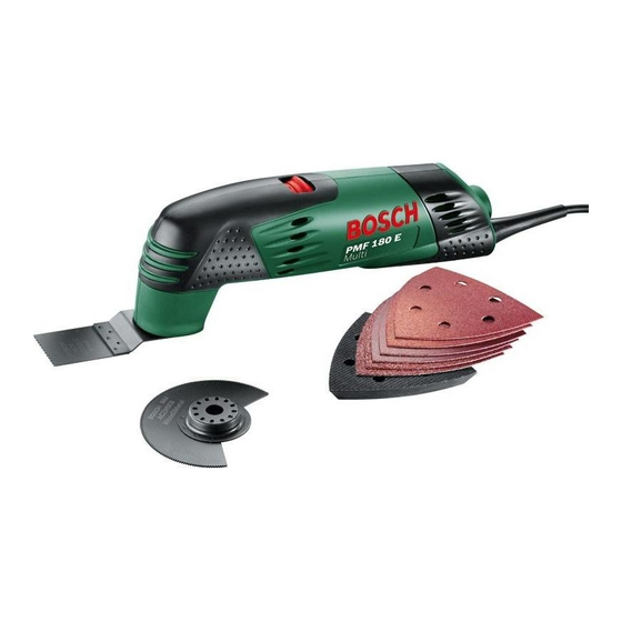 Bosch PMF 180 E Multi Originalbetriebsanleitung