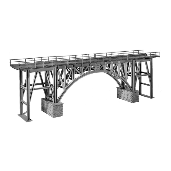 Faller 331060 Stahltragerbrucke Anleitung