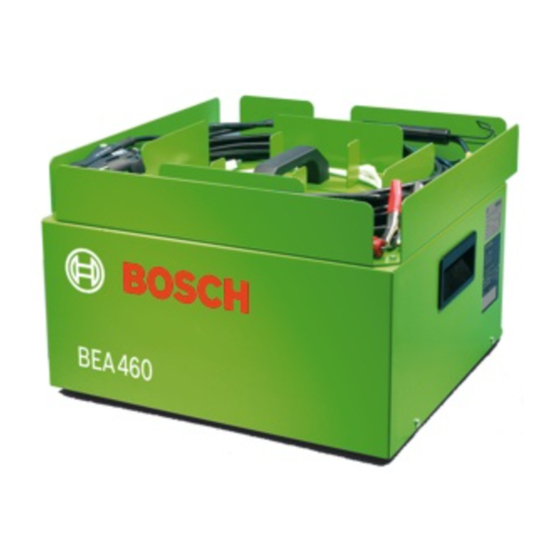Bosch BEA 460 Instandsetzungsanleitung