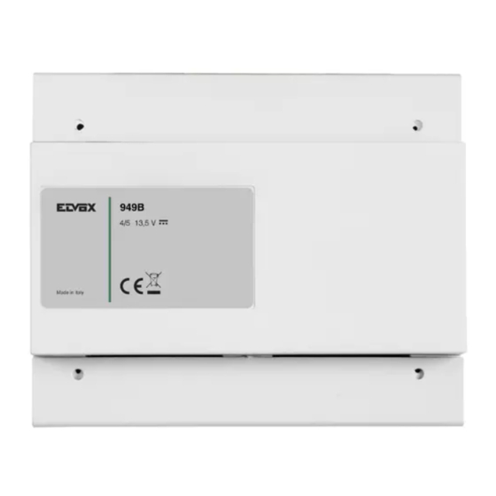 Vimar Elvox 949B Technisches Handbuch