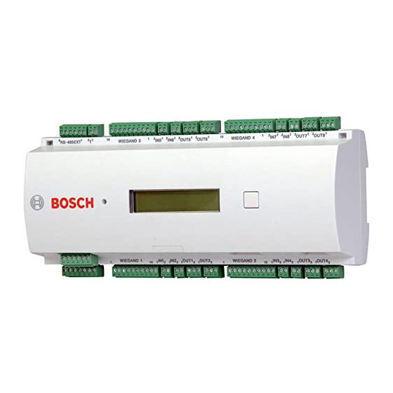 Bosch Access Modular Controller 2 Installationshandbuch