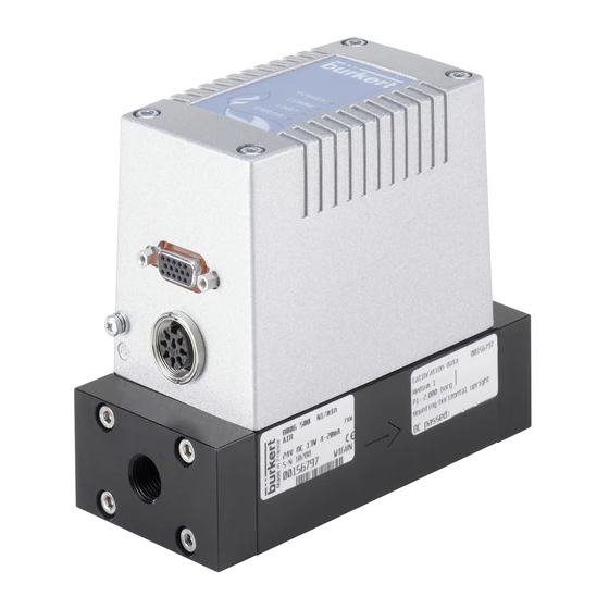 bürkert 8006 Bedienungsanleitung
